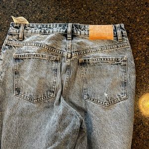 Zara barley worn jeans